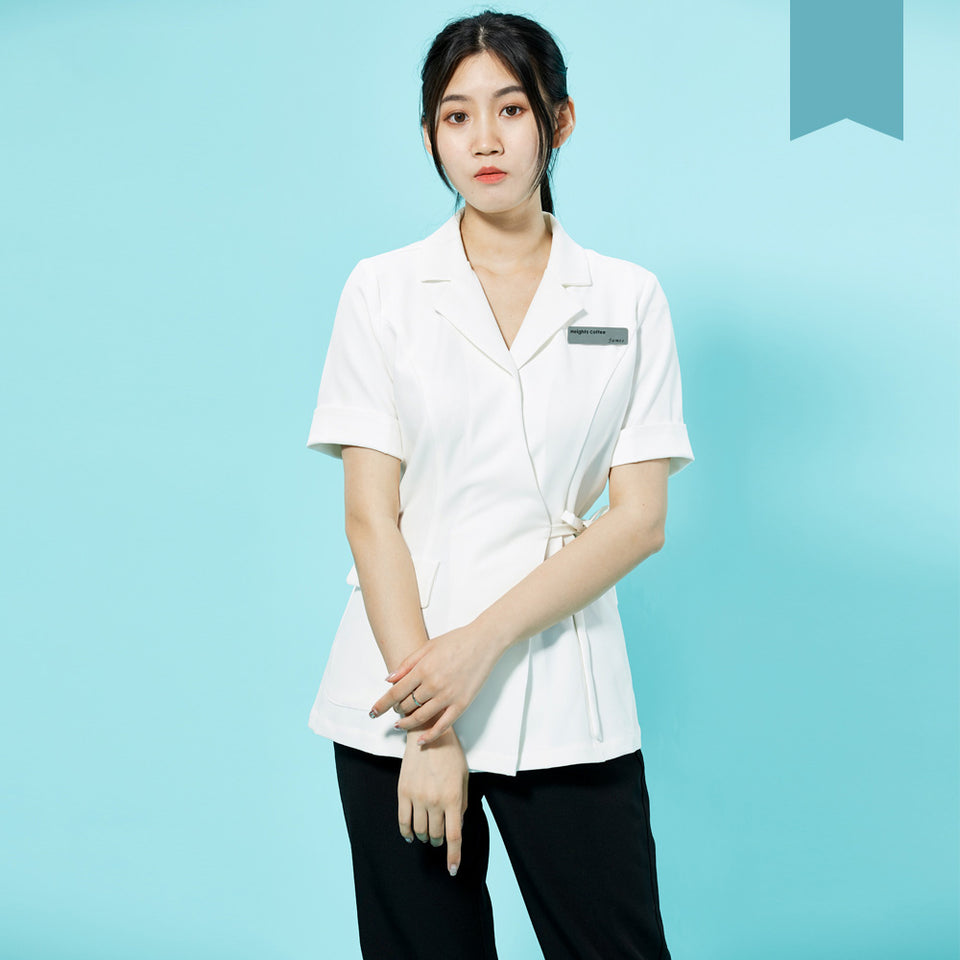 ナースウェア 女性用 半袖 XL~XXL