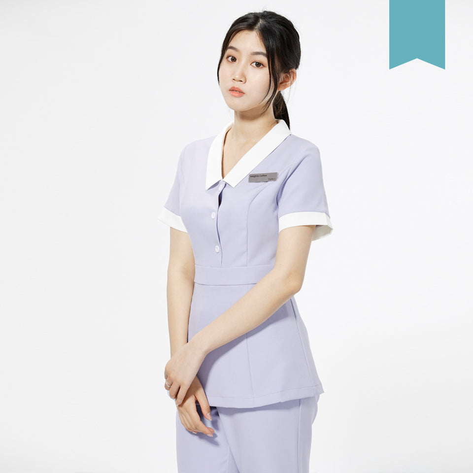 ナースウェア 女性用 半袖 S〜XXXL