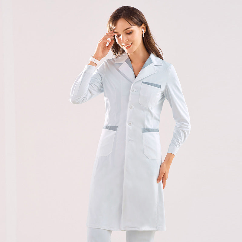 白衣 長袖 女性用 S〜XXXL