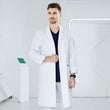 画像をギャラリービューアに読み込む, 白衣 長袖 女性用 男性用 S〜XXXL