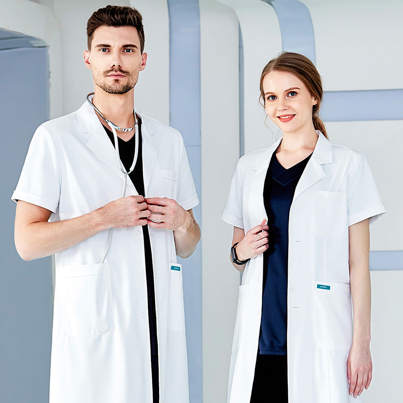 白衣 半袖 女性用 男性用 S〜XXXL