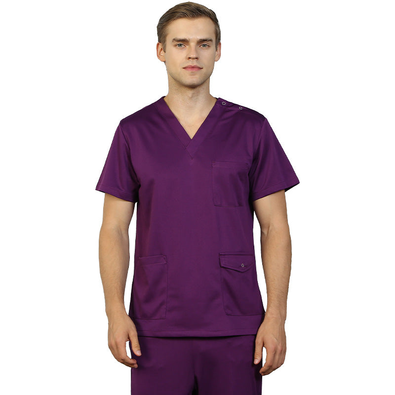 スクラブ上下セット 半袖 女性用 男性用 S〜XXL 6色