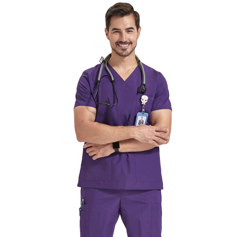 スクラブ上下セット 半袖 女性用 男性用 S〜XXL 10色