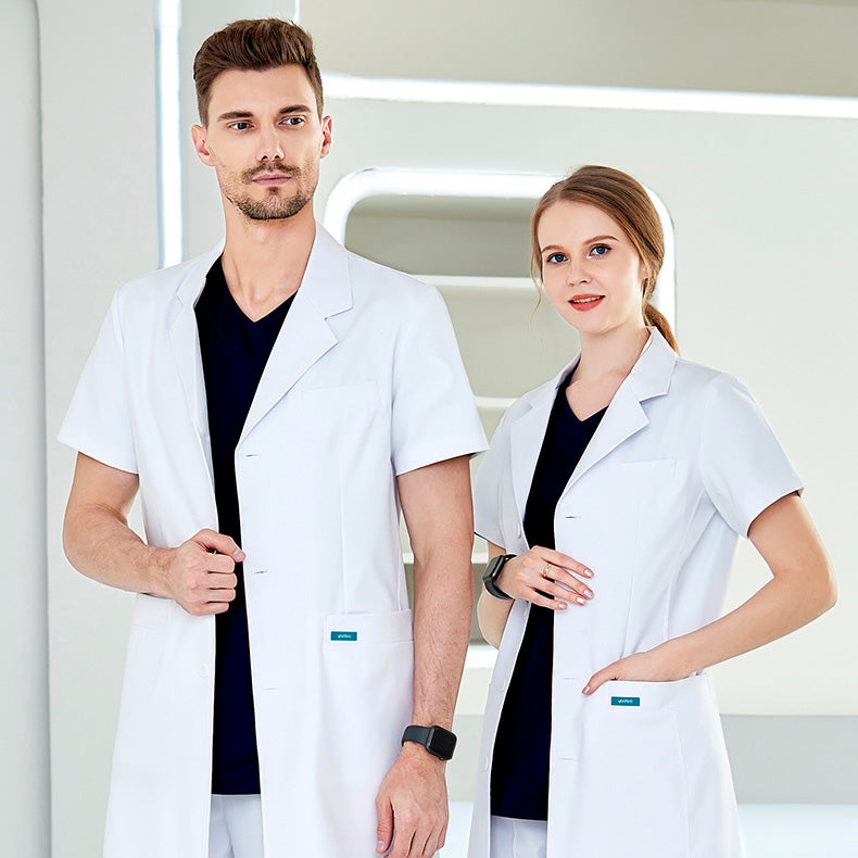 白衣 半袖 女性用 男性用 S〜XXXL