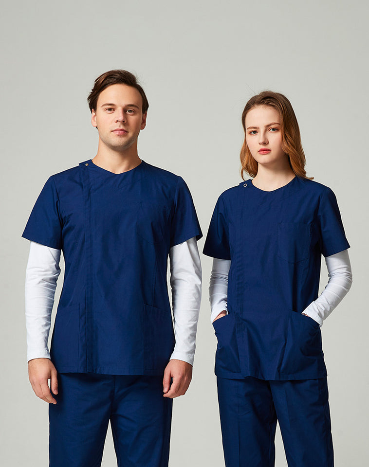 ケーシー上下セット 半袖 男女兼用 XS〜XXXL 4色