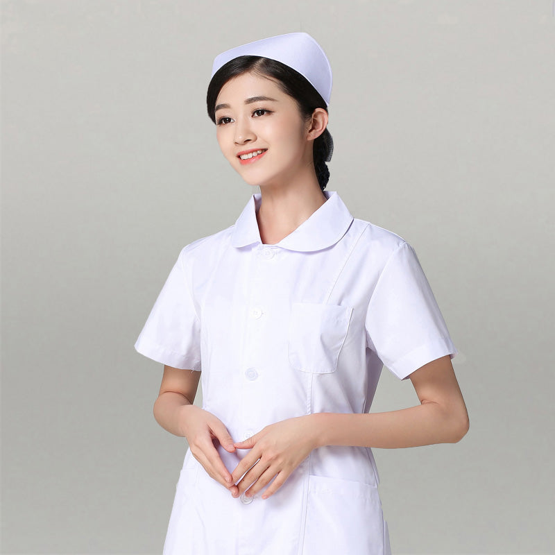 白衣　ナースキャップ付き　新品　看護師 ナースキャップ 女性用 3色 – Medical Fun スクラブ・白衣