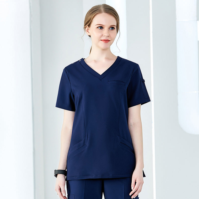 スクラブ 半袖 女性用 S〜XXXL 4色