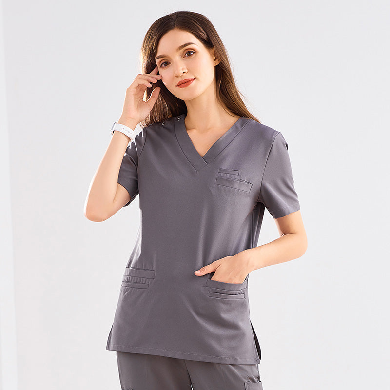 スクラブ 半袖 女性用 S〜XXXL 2色