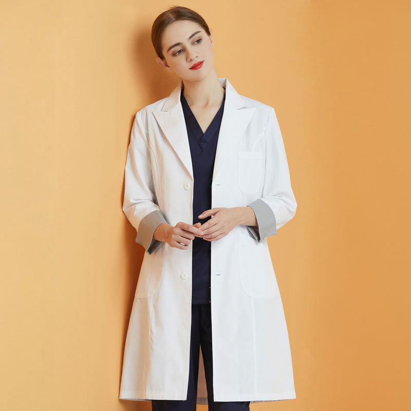 白衣 長袖 女性用 S〜XXXL