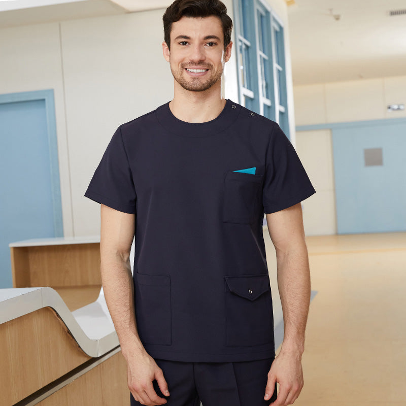 スクラブ上下セット 半袖 女性用 男性用 S〜XXL 4色