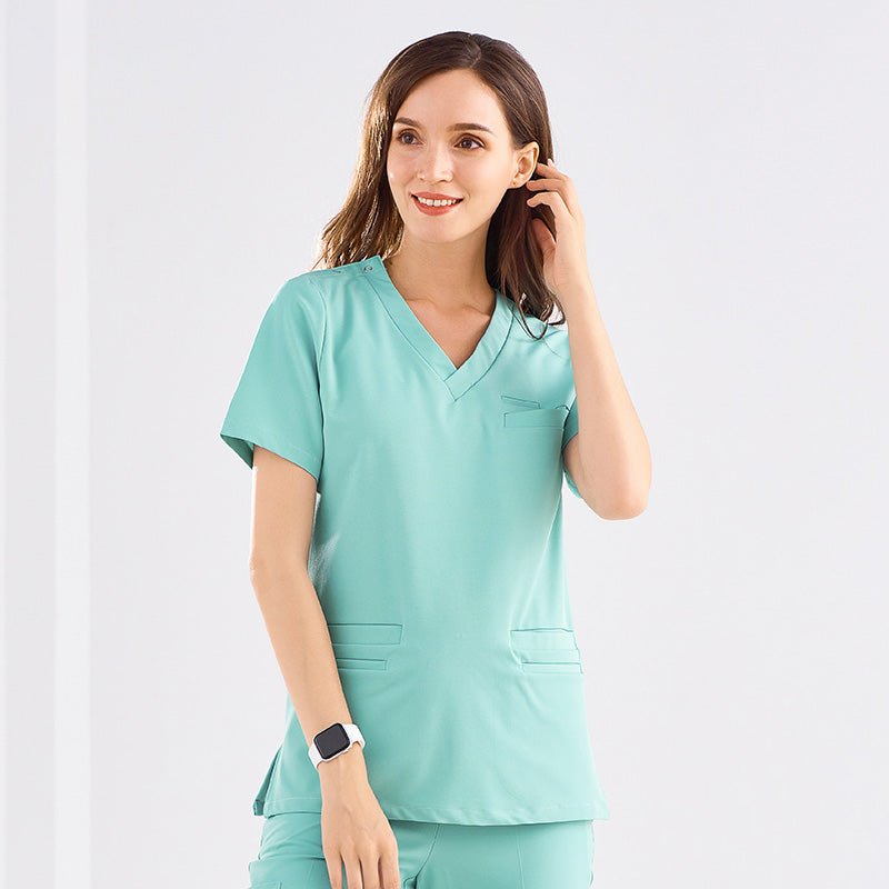 スクラブ 半袖 女性用 S〜XXXL 2色