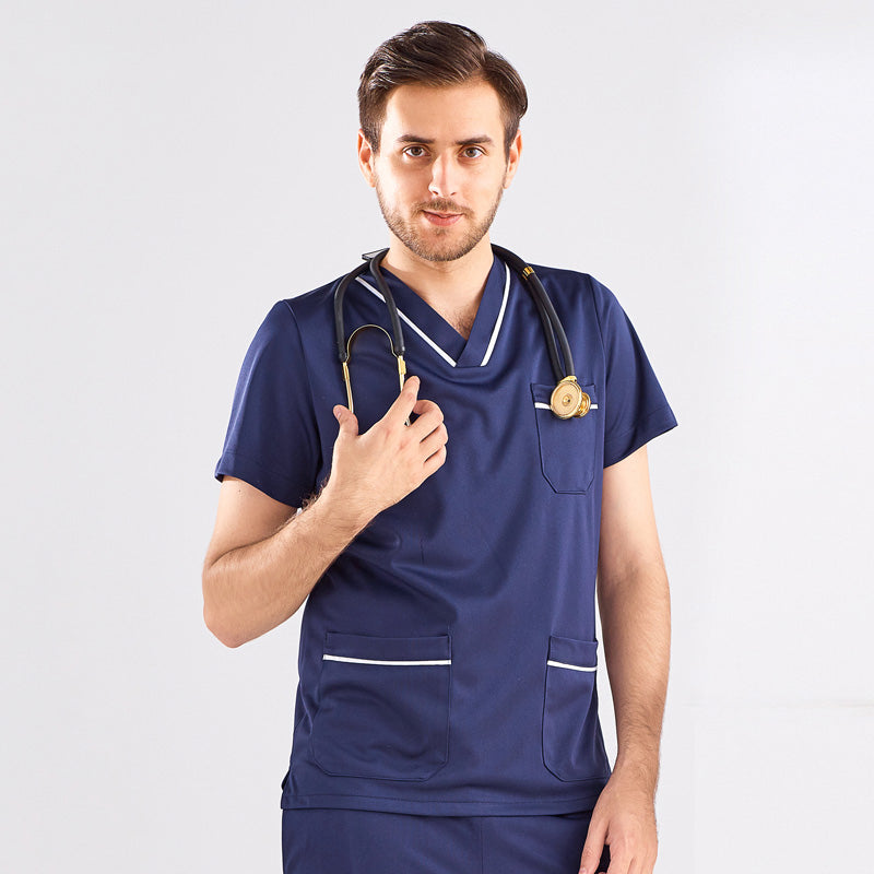 スクラブ 半袖 女性用 男性用 S〜XXXL 2色