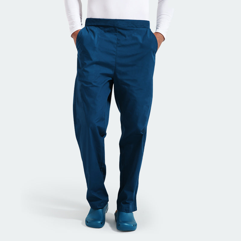 スクラブパンツ 男女兼用 ドローストリング S〜3XL 4色