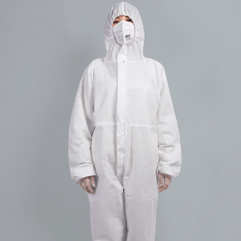 使い捨て防護服 白 SMS不織布