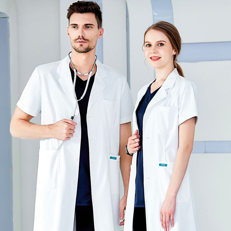 白衣 半袖 女性用 男性用 S〜XXXL