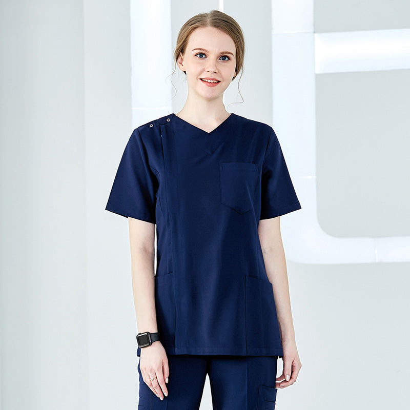 スクラブ 半袖 女性用 S〜XXXL 2色