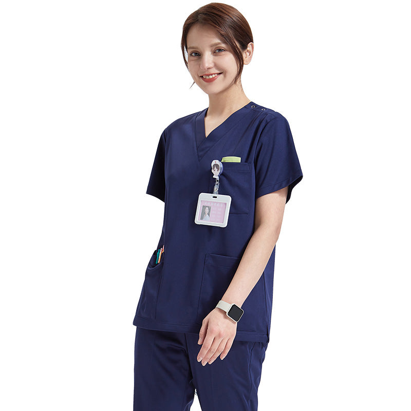 スクラブ上下セット 半袖 女性用 男性用 S〜XXL 6色