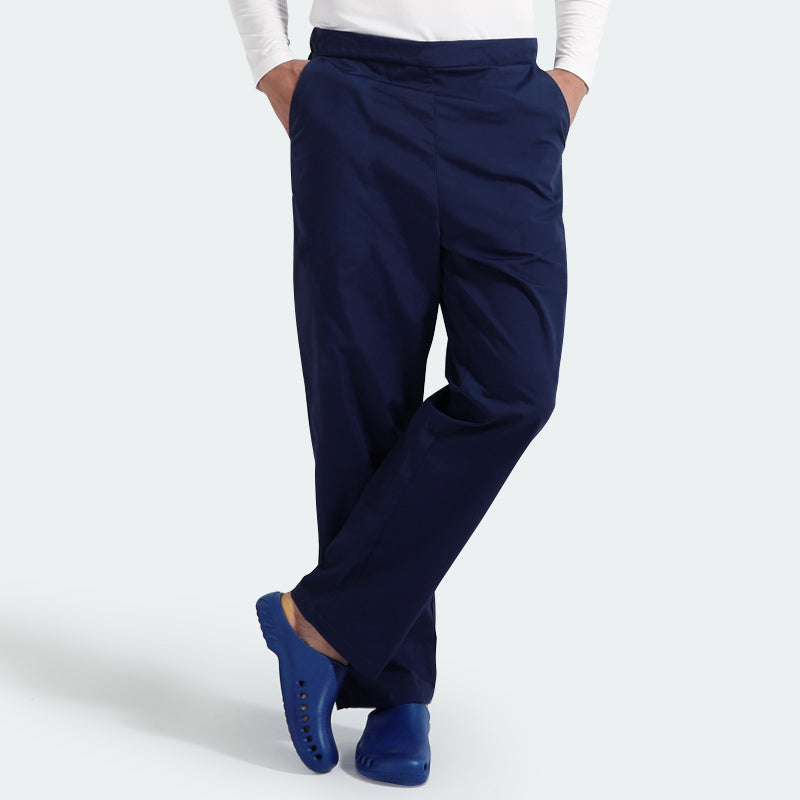 スクラブパンツ 男女兼用 ドローストリング S〜3XL 4色