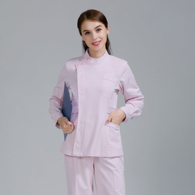 ナースウェア 長袖 女性用 男性用 S〜XXXL 2色