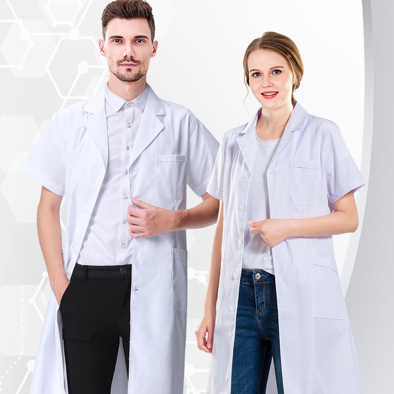 白衣 半袖 女性用 男性用 S〜XXXL