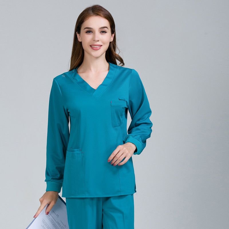 スクラブ 長袖 女性用 男性用 S〜XXXL 3色