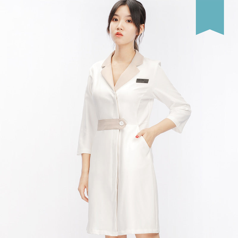 ナースウェア 女性用 半袖/七分袖 S〜XXXL