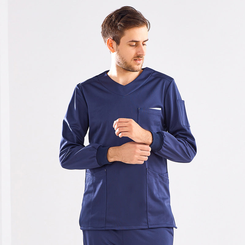 スクラブ 長袖 女性用 男性用 S〜XXXL 4色