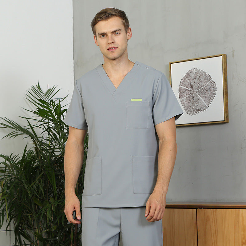 スクラブ上下セット 半袖 女性用 男性用 S〜XXL 8色