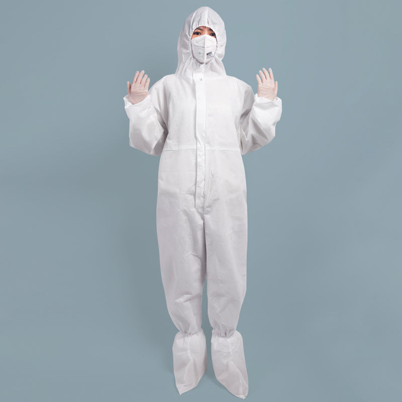 使い捨て防護服 白 SMS不織布