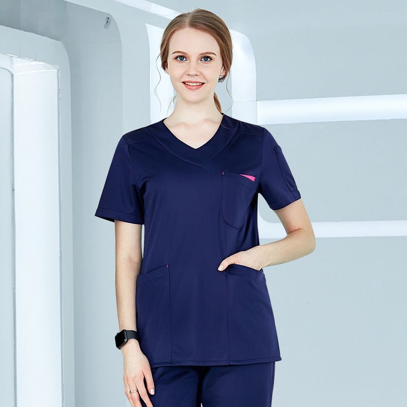 スクラブ 半袖 女性用 男性用 S〜XXXL 2色