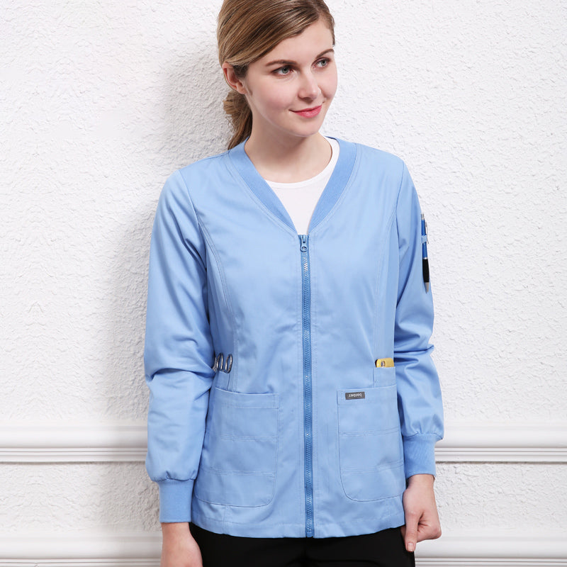 ナースジャケット 長袖 女性用 S〜XXXL