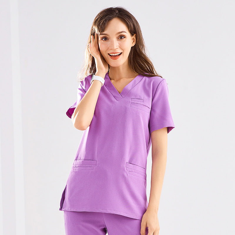 スクラブ 半袖 女性用 S〜XXXL 2色