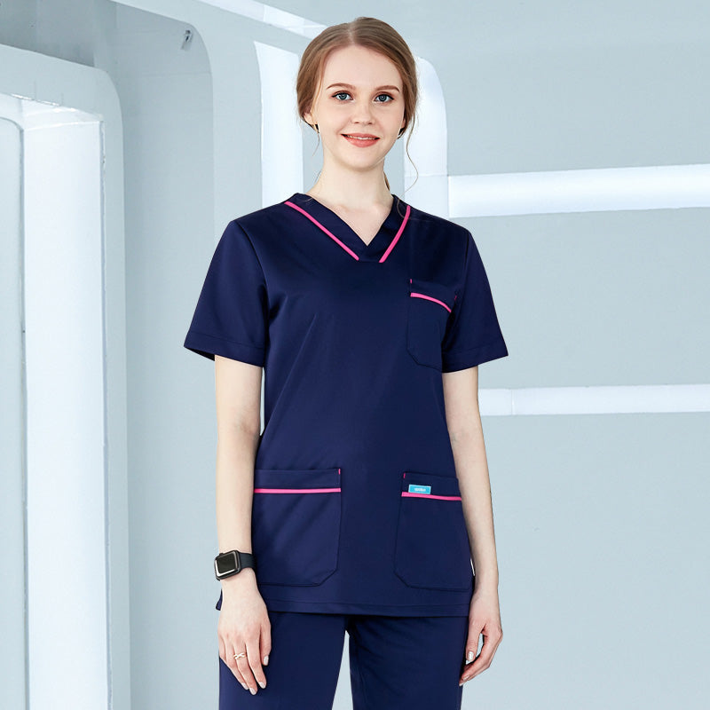 スクラブ 半袖 女性用 男性用 S〜XXXL 2色