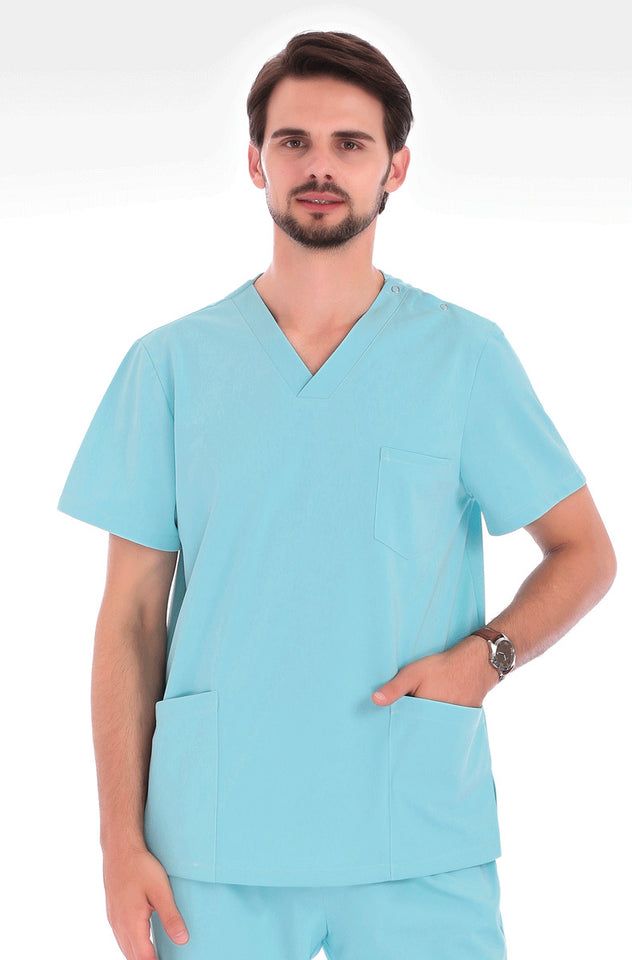 スクラブ上下セット 半袖 女性用 男性用 S〜XXXL 6色