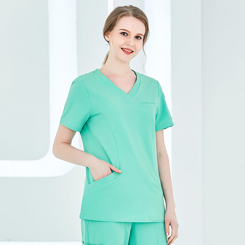 スクラブ 半袖 女性用 S〜XXXL 4色