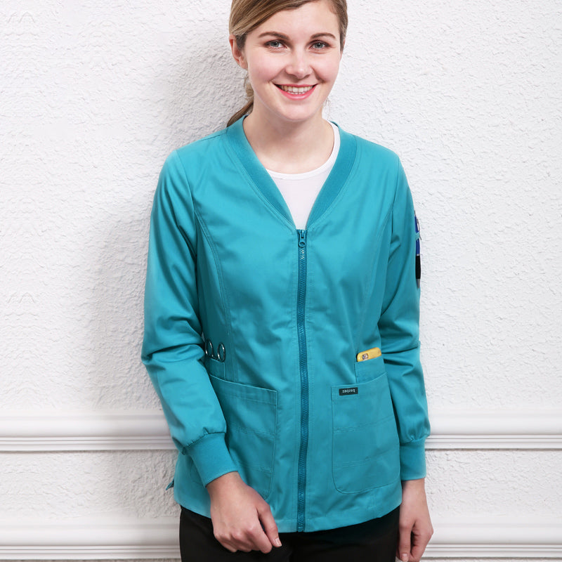 ナースジャケット 長袖 女性用 S〜XXXL