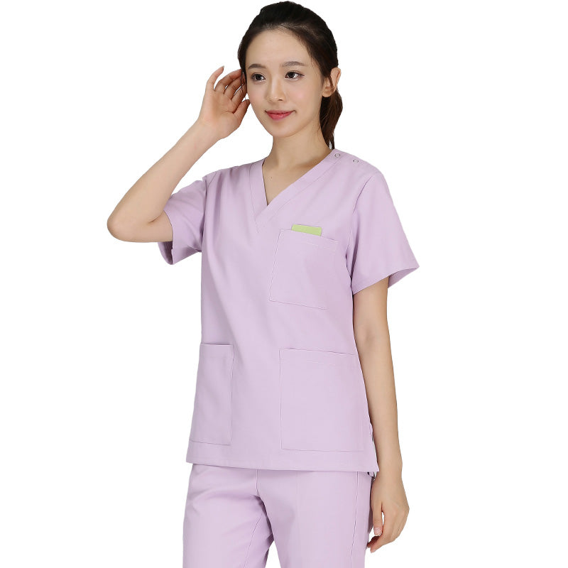 スクラブ上下セット 半袖 女性用 S〜XXL 4色