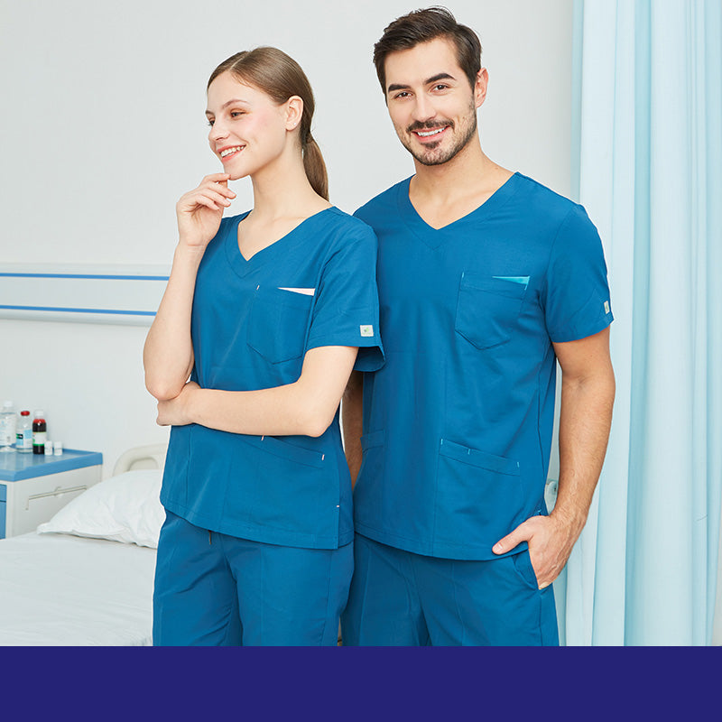 スクラブ上下セット 半袖 女性用 男性用 S〜XXL 3色