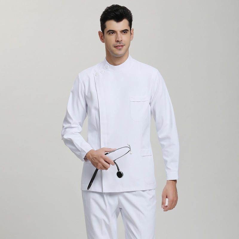 ナースウェア 長袖 女性用 男性用 S〜XXXL 2色