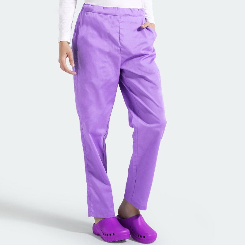 スクラブパンツ 男女兼用 ドローストリング S〜3XL 4色