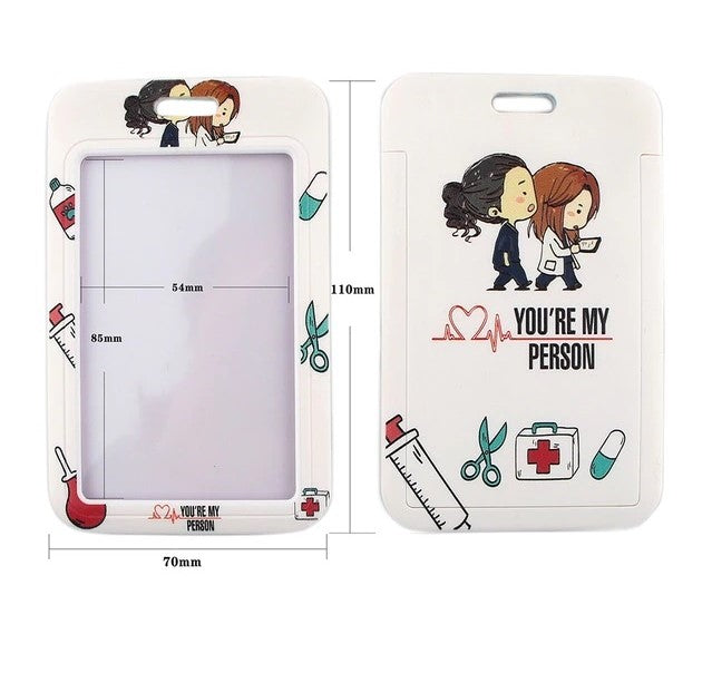 グレイズ・アナトミー ネームホルダー(ネックストラップ付)