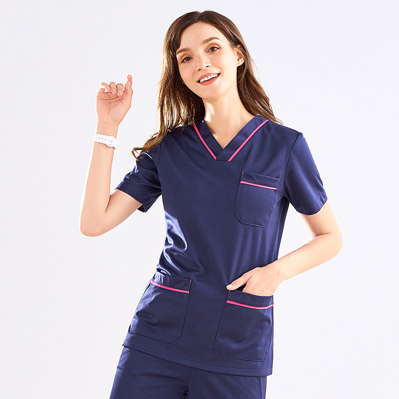 スクラブ 半袖 女性用 男性用 S〜XXXL 2色