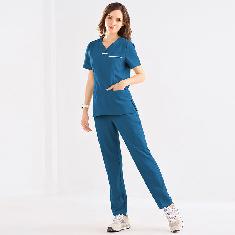 スクラブ 半袖 女性用 S〜XXXL 8色