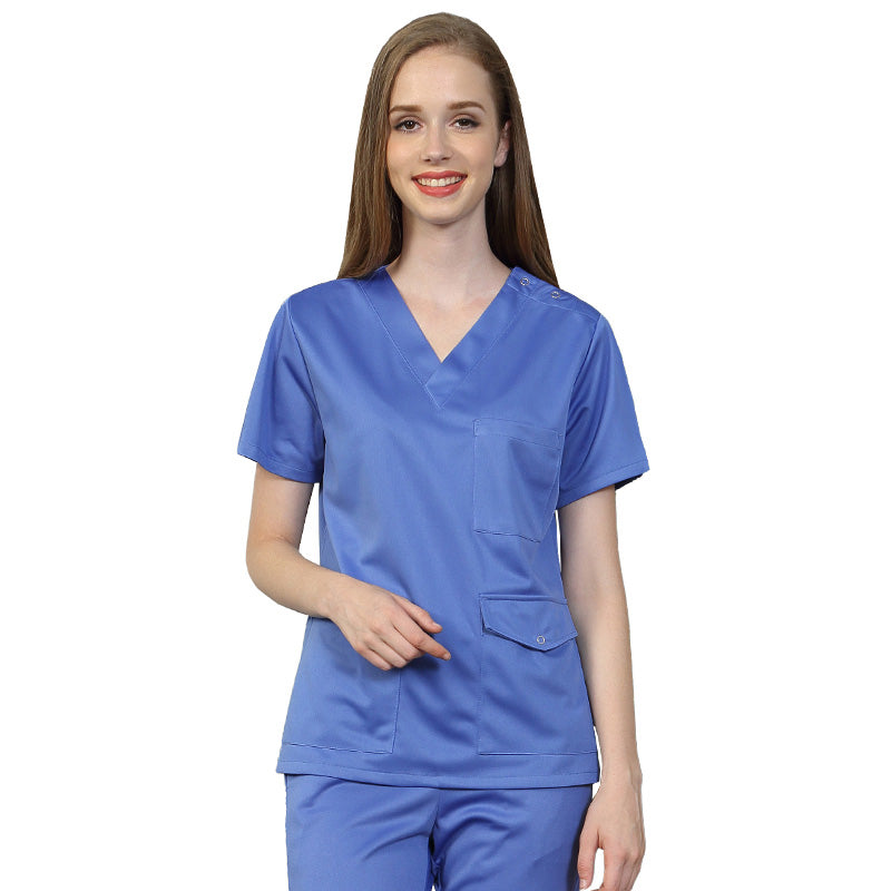 スクラブ上下セット 半袖 女性用 男性用 S〜XXL 6色