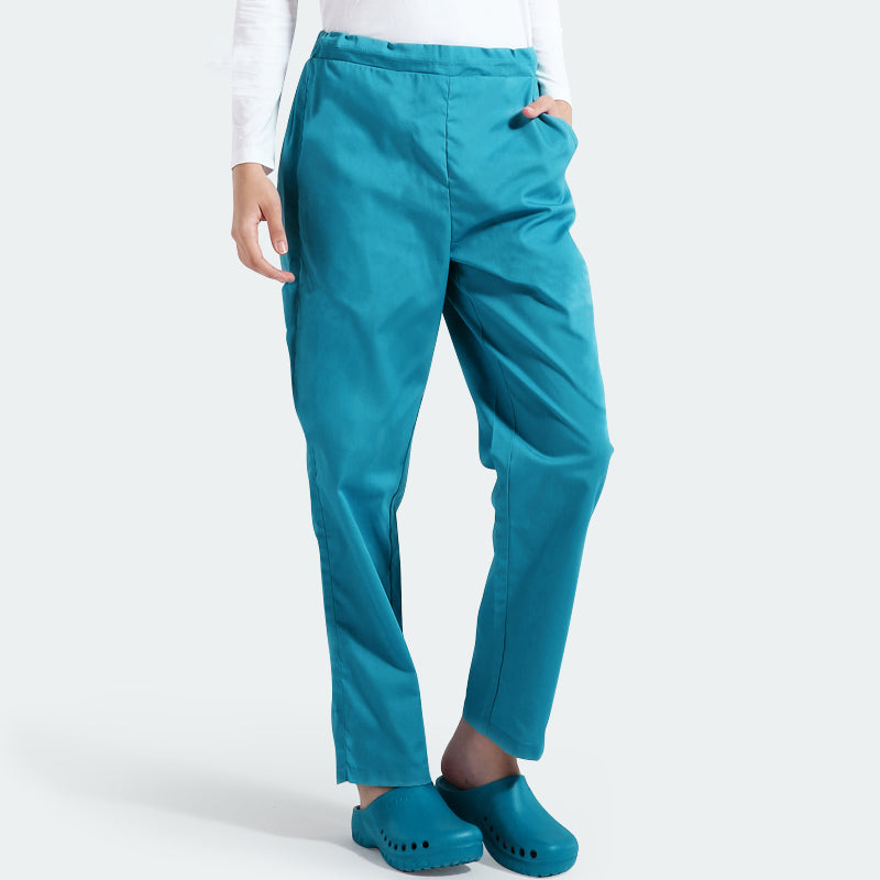 スクラブパンツ 男女兼用 ドローストリング S〜3XL 4色