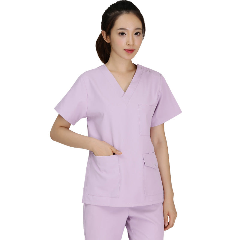 スクラブ上下セット 半袖 女性用 S〜XXL 4色