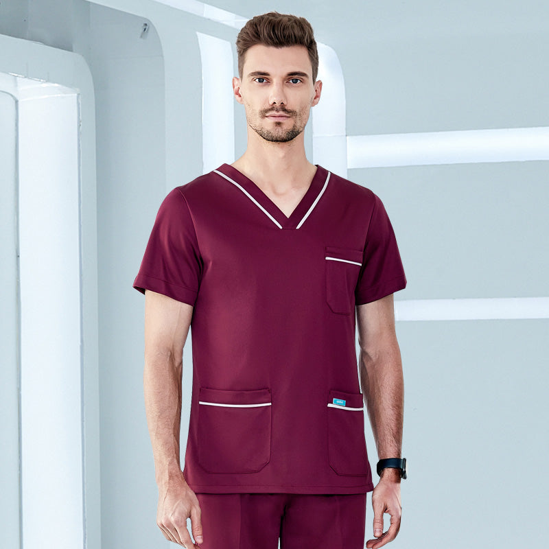 スクラブ 半袖 女性用 男性用 S〜XXXL 2色