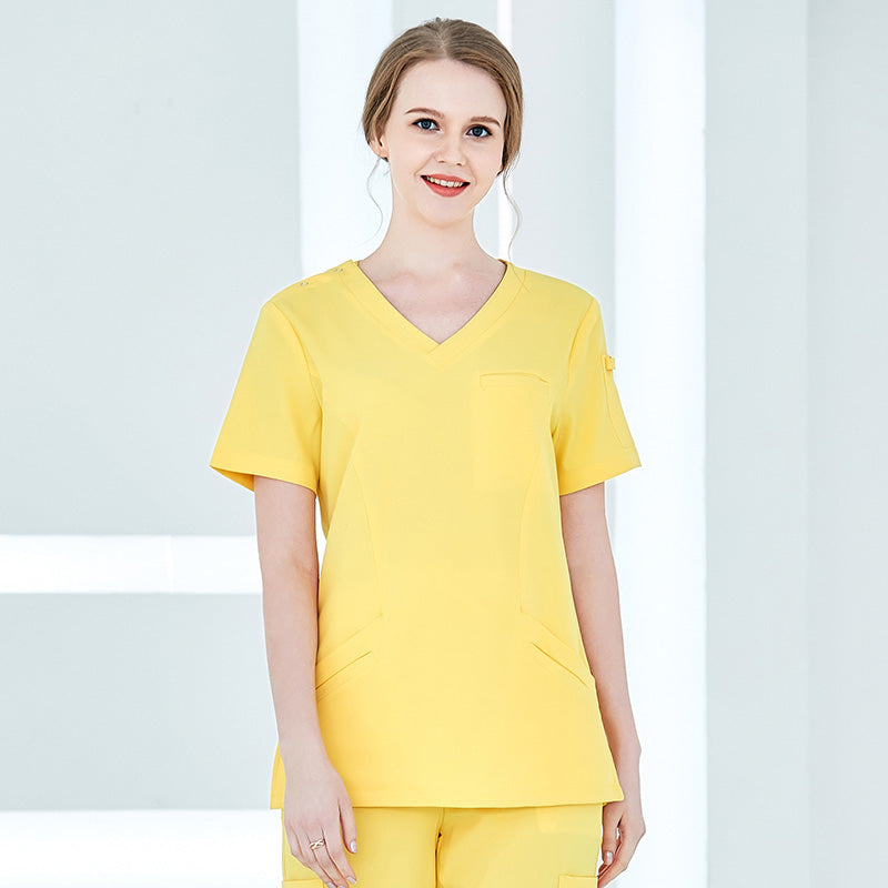 スクラブ 半袖 女性用 S〜XXXL 4色