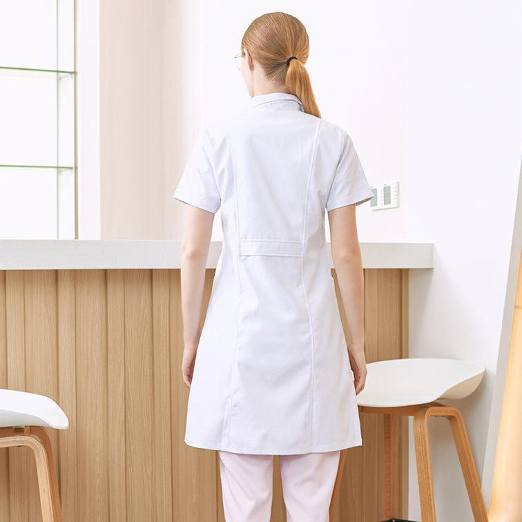 白衣 半袖 男性用/女性用 XS〜XXXL