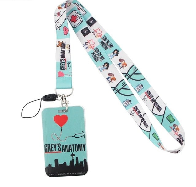 グレイズ・アナトミー ネームホルダー(ネックストラップ付)